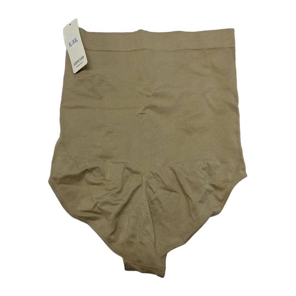 EMPETUR High Waisted Shapewear Panty Beige XL‎ XXL Tummy Control Neutral
